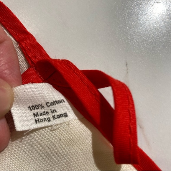 Vintage Oven mitts double sided & two pot holders French fries & cheese burgers - Picture 6 of 7